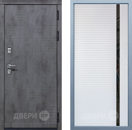 Входная металлическая Дверь Дива МД-35 МХ-45 Белый матовый