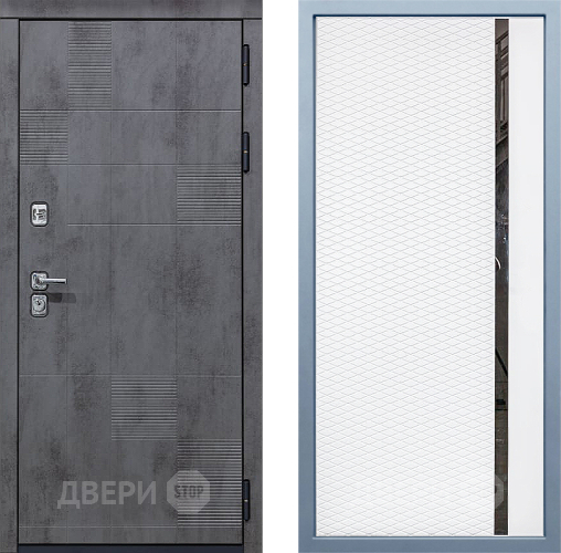 Входная металлическая Дверь Дива МД-35 МХ-47 Белый матовый