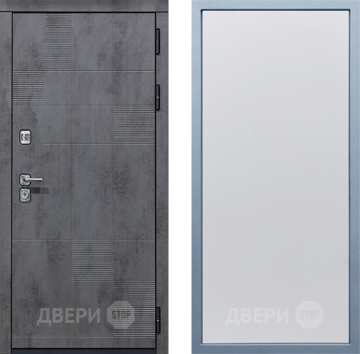 Входная металлическая Дверь Дива МД-35 Н-1 Белый