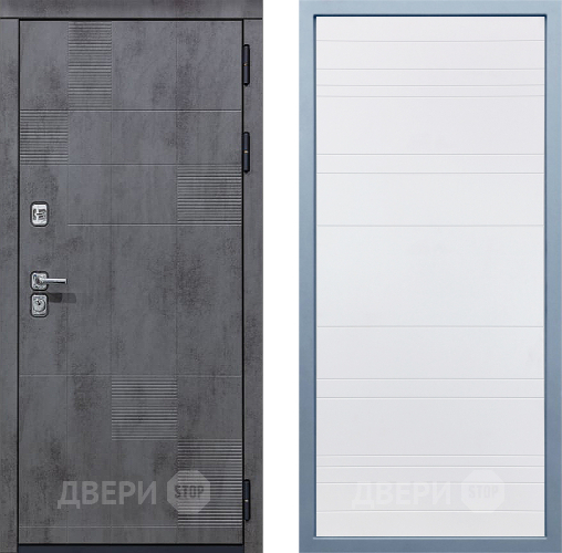 Входная металлическая Дверь Дива МД-35 Д-5 Белый