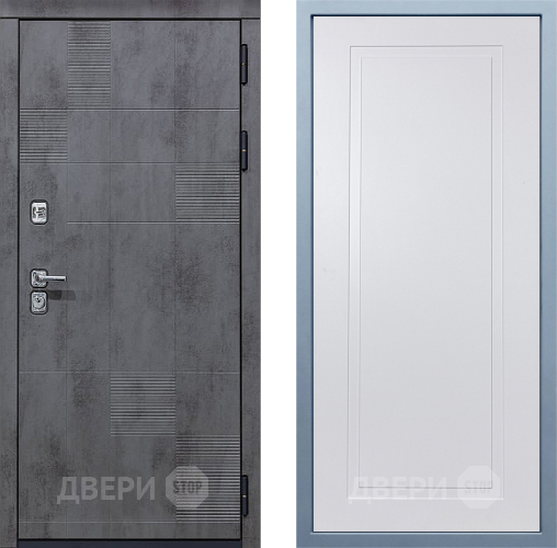 Входная металлическая Дверь Дива МД-35 Н-10 Белый