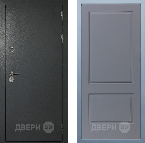 Входная металлическая Дверь Дива МД-40 Титан Д-7 Силк Маус