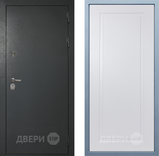 Дверь Дива МД-40 Титан Н-10 Белый