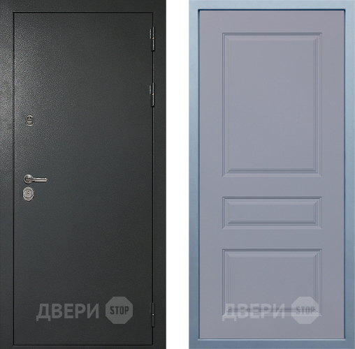 Входная металлическая Дверь Дива МД-40 Титан Д-13 Силк Маус