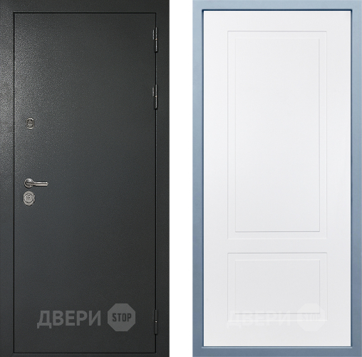 Дверь Дива МД-40 Титан Н-7 Белый