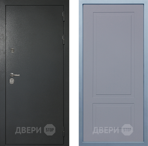 Входная металлическая Дверь Дива МД-40 Титан Н-7 Силк Маус