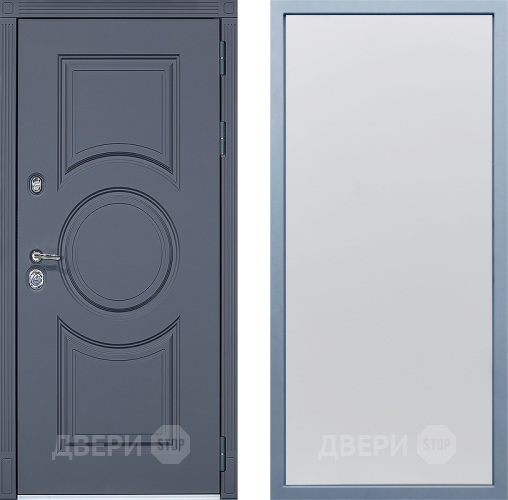 Входная металлическая Дверь Дива МХ-30 STR Н-1 Белый