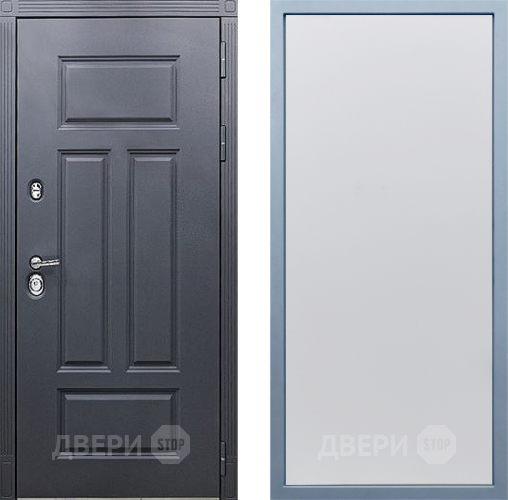 Входная металлическая Дверь Дива МХ-29 STR Н-1 Белый