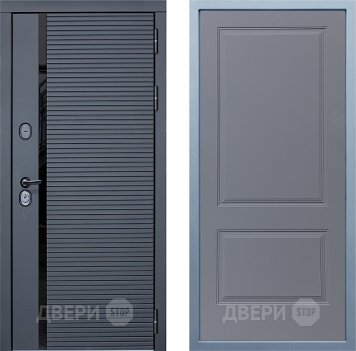 Входная металлическая Дверь Дива МХ-45 STR Д-7 Силк Маус