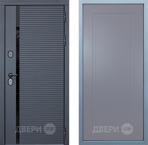 Входная металлическая Дверь Дива МХ-45 STR Н-10 Силк Маус