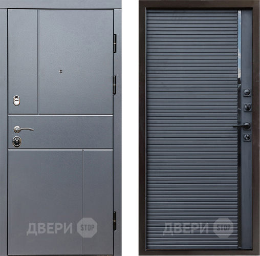 Дверь Престиж Горизонт Грэй Porte Черный кварц