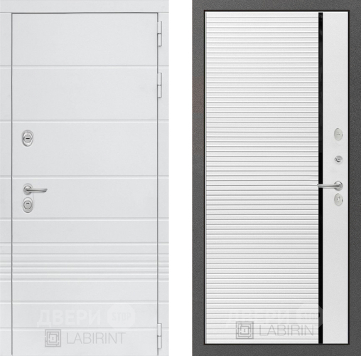 Дверь Лабиринт (LABIRINT) Трендо 22 Белый софт