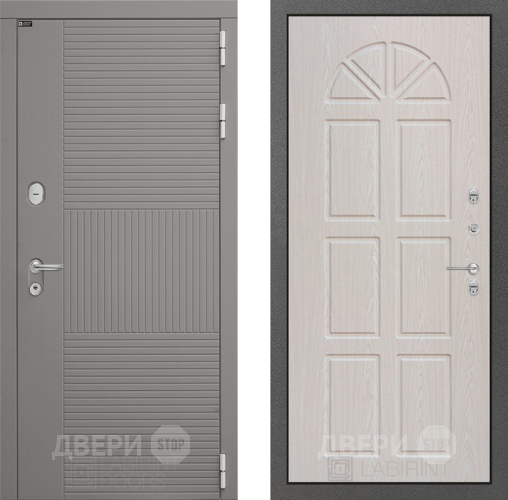 Входная металлическая Дверь Лабиринт (LABIRINT) Формо 15 VINORIT Алмон 25