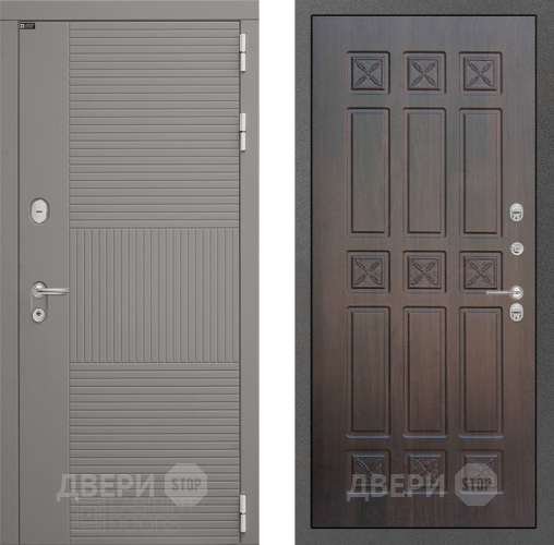 Входная металлическая Дверь Лабиринт (LABIRINT) Формо 16 VINORIT Алмон 28