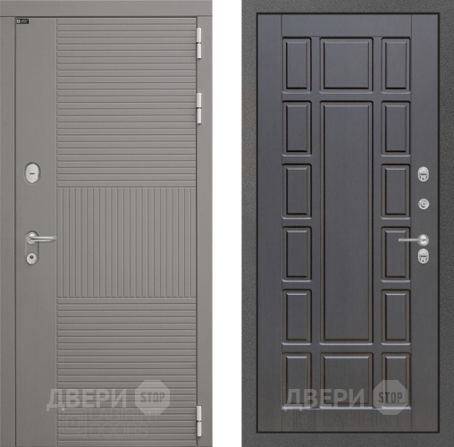 Входная металлическая Дверь Лабиринт (LABIRINT) Формо 12 Венге