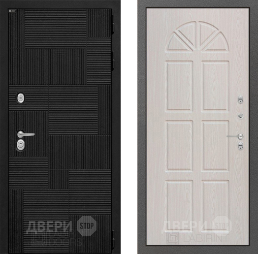 Входная металлическая Дверь Лабиринт (LABIRINT) Pazl 15 VINORIT Алмон 25