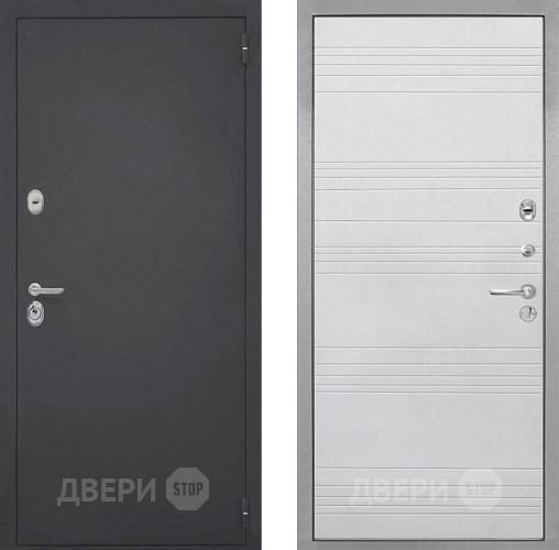 Входная металлическая Дверь Интекрон (INTECRON) Гектор ФЛ-316 Белый ясень