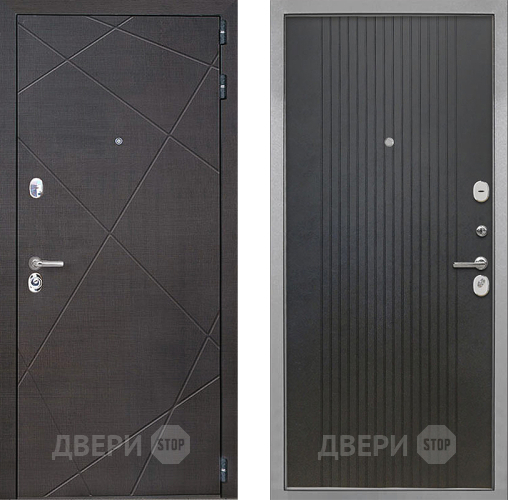 Входная металлическая Дверь Интекрон (INTECRON) Сенатор Лучи ФЛ-295 Лофт черный