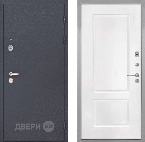 Входная металлическая Дверь Интекрон (INTECRON) Колизей КВ-2 Белый матовый