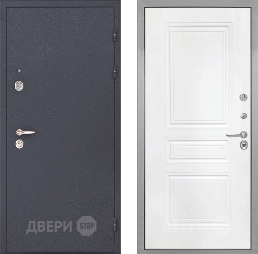 Входная металлическая Дверь Интекрон (INTECRON) Колизей ФЛ-243 Белый матовый