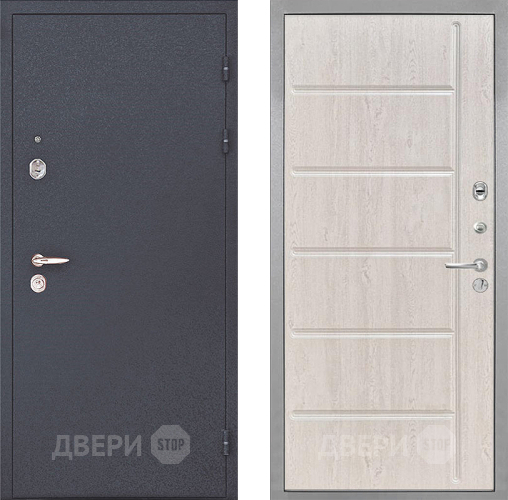 Входная металлическая Дверь Интекрон (INTECRON) Колизей ФЛ-102 Сосна белая