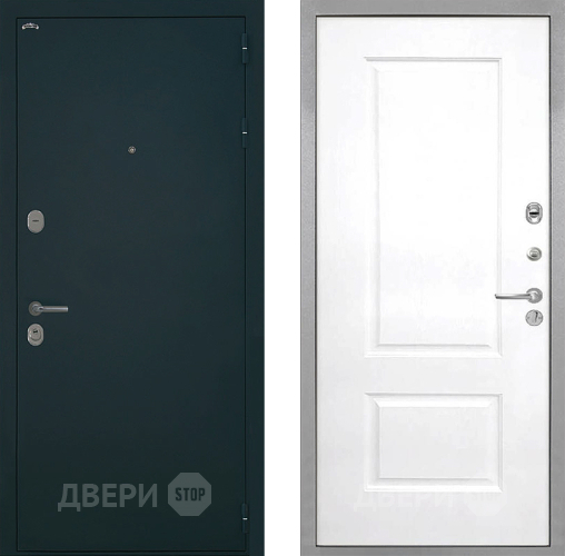 Входная металлическая Дверь Интекрон (INTECRON) Греция Альба Роял Вуд белый