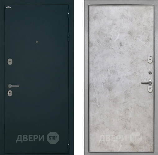 Входная металлическая Дверь Интекрон (INTECRON) Греция Гладкая Мрамор светлый