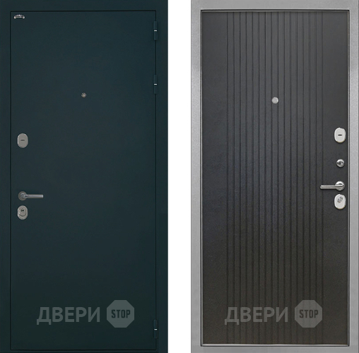 Входная металлическая Дверь Интекрон (INTECRON) Греция ФЛ-295 Лофт черный