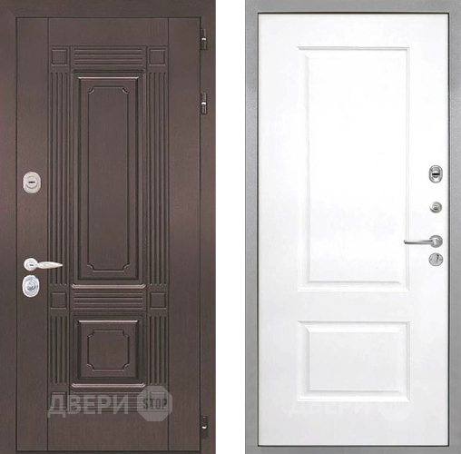Входная металлическая Дверь Интекрон (INTECRON) Италия Альба Роял Вуд белый