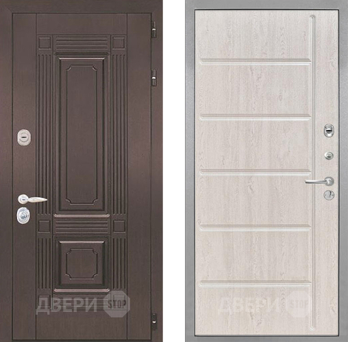 Входная металлическая Дверь Интекрон (INTECRON) Италия ФЛ-102 Сосна белая