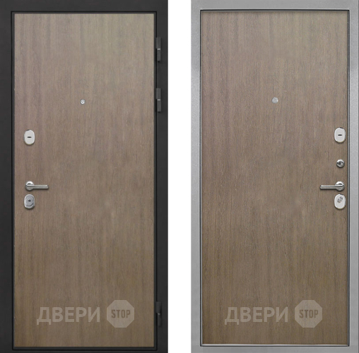 Входная металлическая Дверь Интекрон (INTECRON) Гектор Венге Коричневый Гладкая шпон Венге коричневый