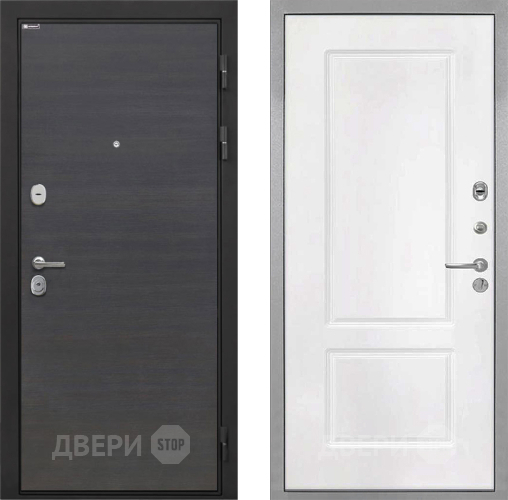 Входная металлическая Дверь Интекрон (INTECRON) Гектор Эковенге КВ-2 Белый матовый