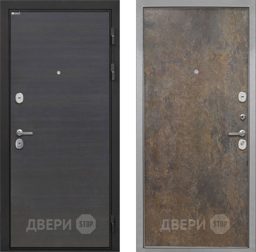 Входная металлическая Дверь Интекрон (INTECRON) Гектор Эковенге Гладкая Гранж