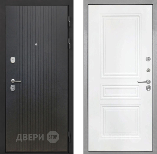 Входная металлическая Дверь Интекрон (INTECRON) Гектор ФЛ-295 ФЛ-243 Белый матовый