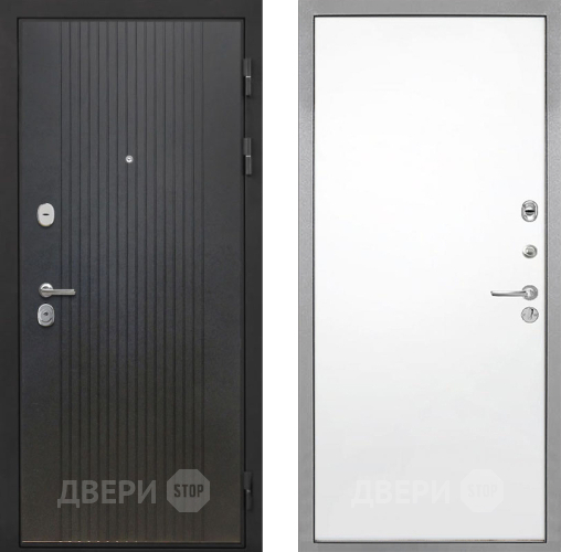 Входная металлическая Дверь Интекрон (INTECRON) Гектор ФЛ-295 Гладкая Силк Сноу