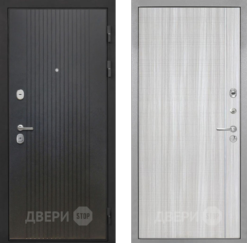 Входная металлическая Дверь Интекрон (INTECRON) Гектор ФЛ-295 В-07 с молдингом Сандал белый