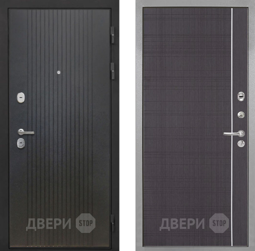 Входная металлическая Дверь Интекрон (INTECRON) Гектор ФЛ-295 В-07 с молдингом Венге