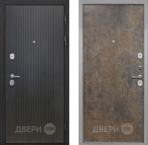 Входная металлическая Дверь Интекрон (INTECRON) Гектор ФЛ-295 Гладкая Гранж