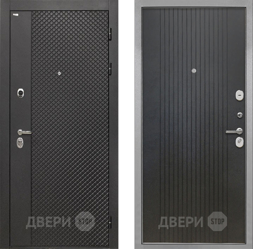Входная металлическая Дверь Интекрон (INTECRON) Олимпия Black 4К ФЛ-295 Лофт черный