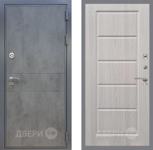 Входная металлическая Дверь Рекс (REX) ФЛ-290 FL-39 Беленый дуб