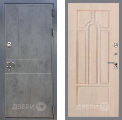 Входная металлическая Дверь Рекс (REX) ФЛ-290 FL-58 Беленый дуб
