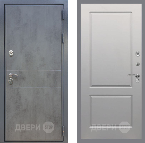 Входная металлическая Дверь Рекс (REX) ФЛ-290 FL-117 Грей софт