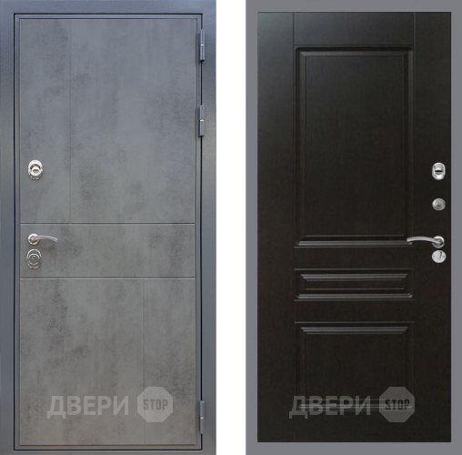 Входная металлическая Дверь Рекс (REX) ФЛ-290 FL-243 Венге