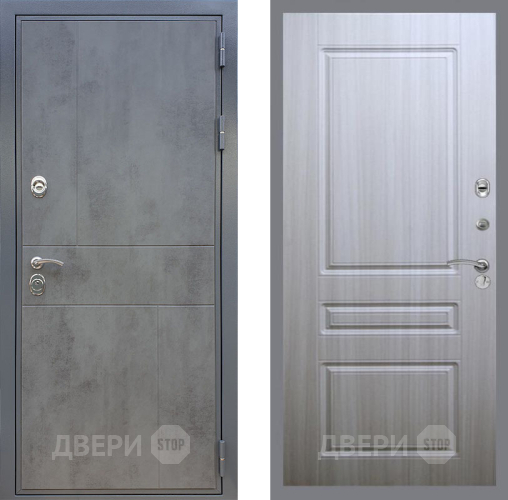 Входная металлическая Дверь Рекс (REX) ФЛ-290 FL-243 Сандал белый