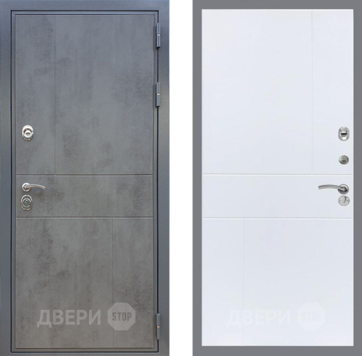 Входная металлическая Дверь Рекс (REX) ФЛ-290 FL-290 Силк Сноу