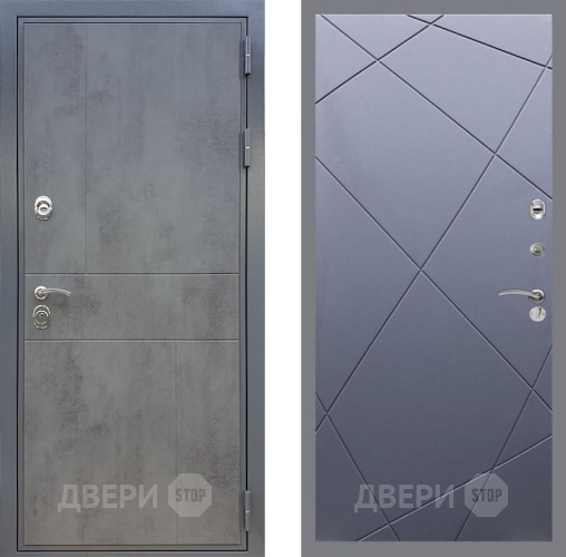 Входная металлическая Дверь Рекс (REX) ФЛ-290 FL-291 Силк титан