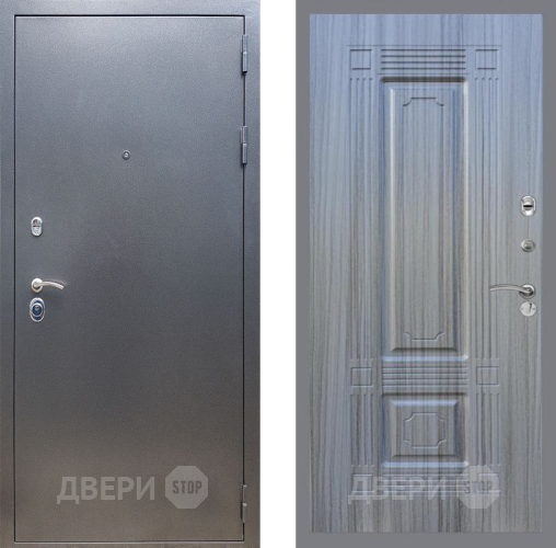 Входная металлическая Дверь Рекс (REX) 11 FL-2 Сандал грей