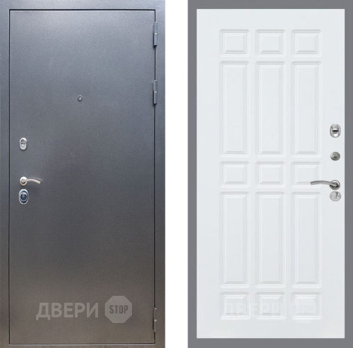 Входная металлическая Дверь Рекс (REX) 11 FL-33 Силк Сноу