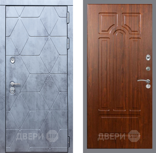 Входная металлическая Дверь Рекс (REX) 28 FL-58 Морёная берёза