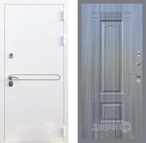 Входная металлическая Дверь Рекс (REX) 27 FL-2 Сандал грей